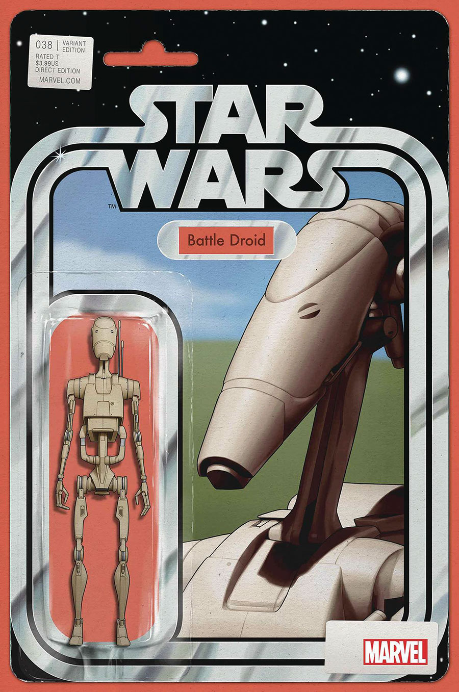Star Wars Vol 5 #38 Cover E Variant John Tyler Christopher Action Figure Cover (Dark Droids Tie-In)