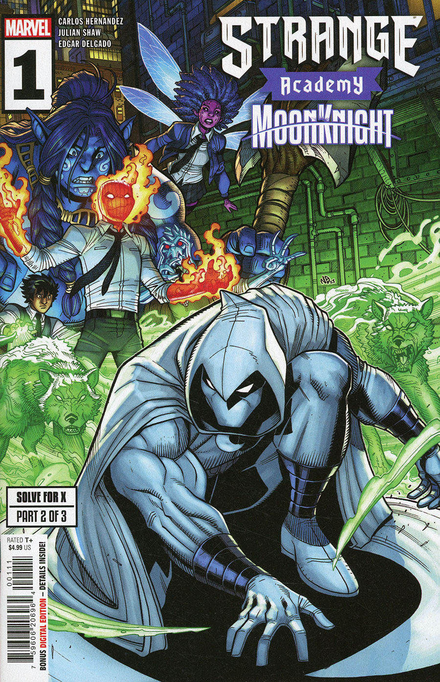 Strange Academy Moon Knight #1 (One Shot) Cover A Regular Nick Bradshaw Cover