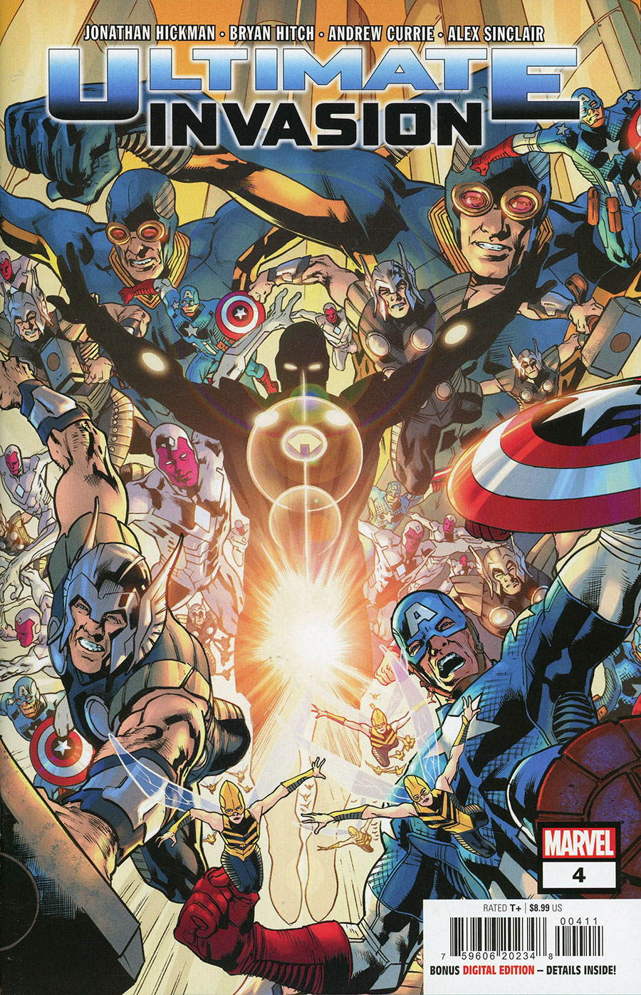 Ultimate Invasion #4 Cover A Regular Bryan Hitch Cover