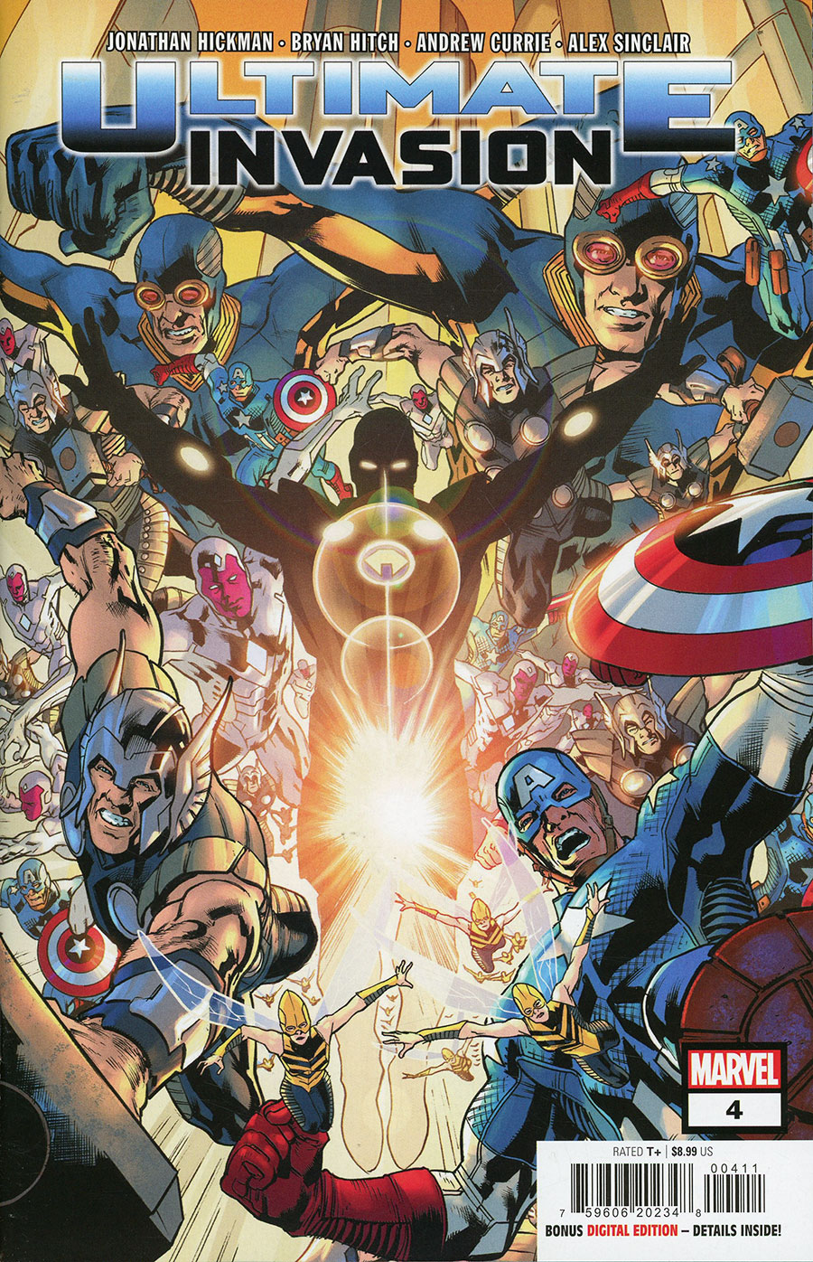 Ultimate Invasion 4 Cover A Regular Bryan Hitch Cover