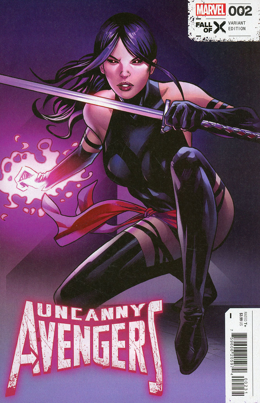 Uncanny Avengers Vol 4 #2 Cover D Variant Greg Land Cover (Fall Of X Tie-In)