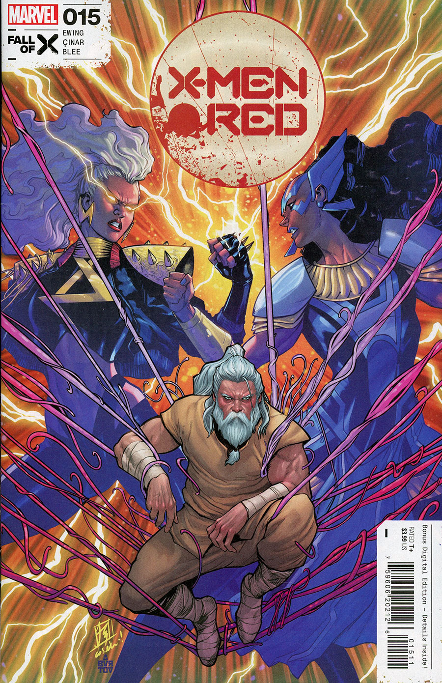 X-Men Red Vol 2 #15 Cover A Regular Stefano Caselli Cover (Fall Of X Tie-In)