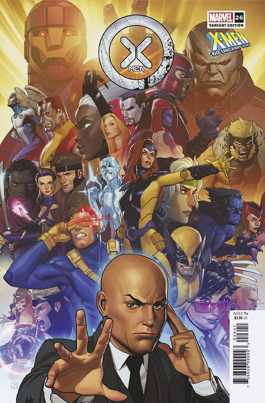 X-Men Vol 6 #26 Cover C Variant Jorge Molina X-Men 60th Anniversary Cover (Fall Of X Tie-In)