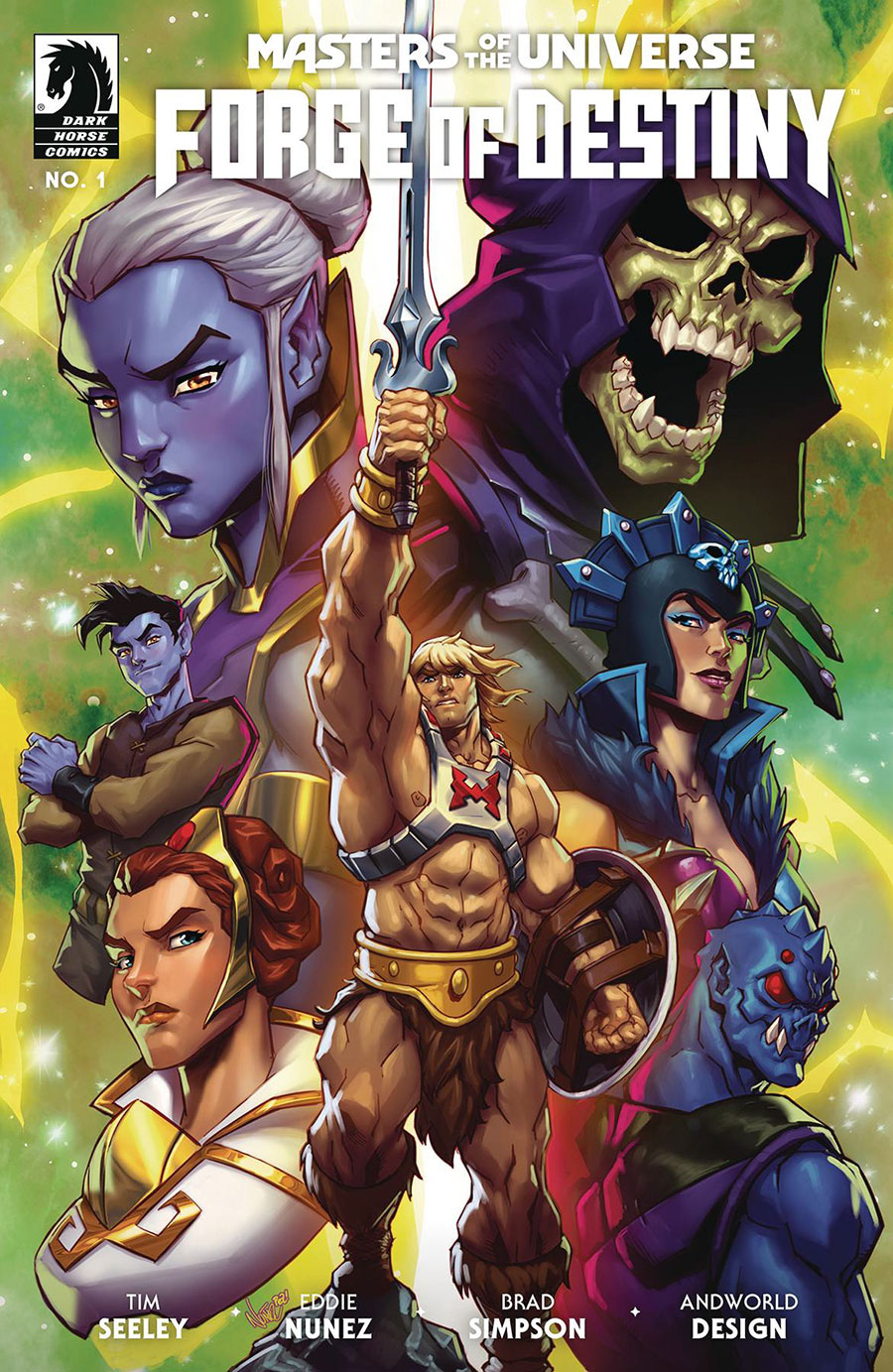 Masters Of The Universe Forge Of Destiny #1 Cover A Regular Eddie Nunez Cover