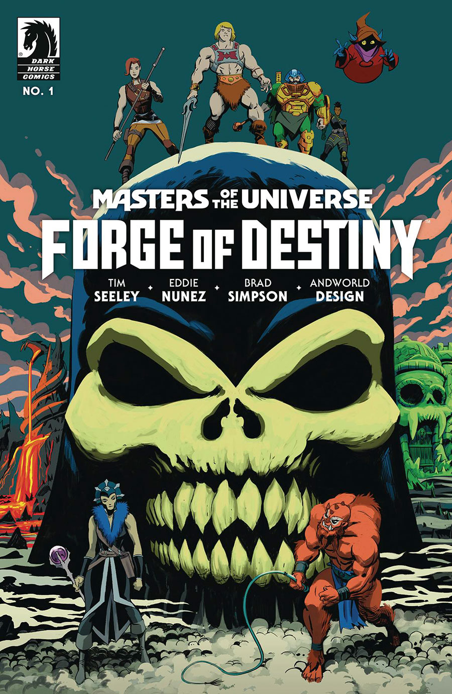 Masters Of The Universe Forge Of Destiny #1 Cover C Variant Javier Rodriguez Cover