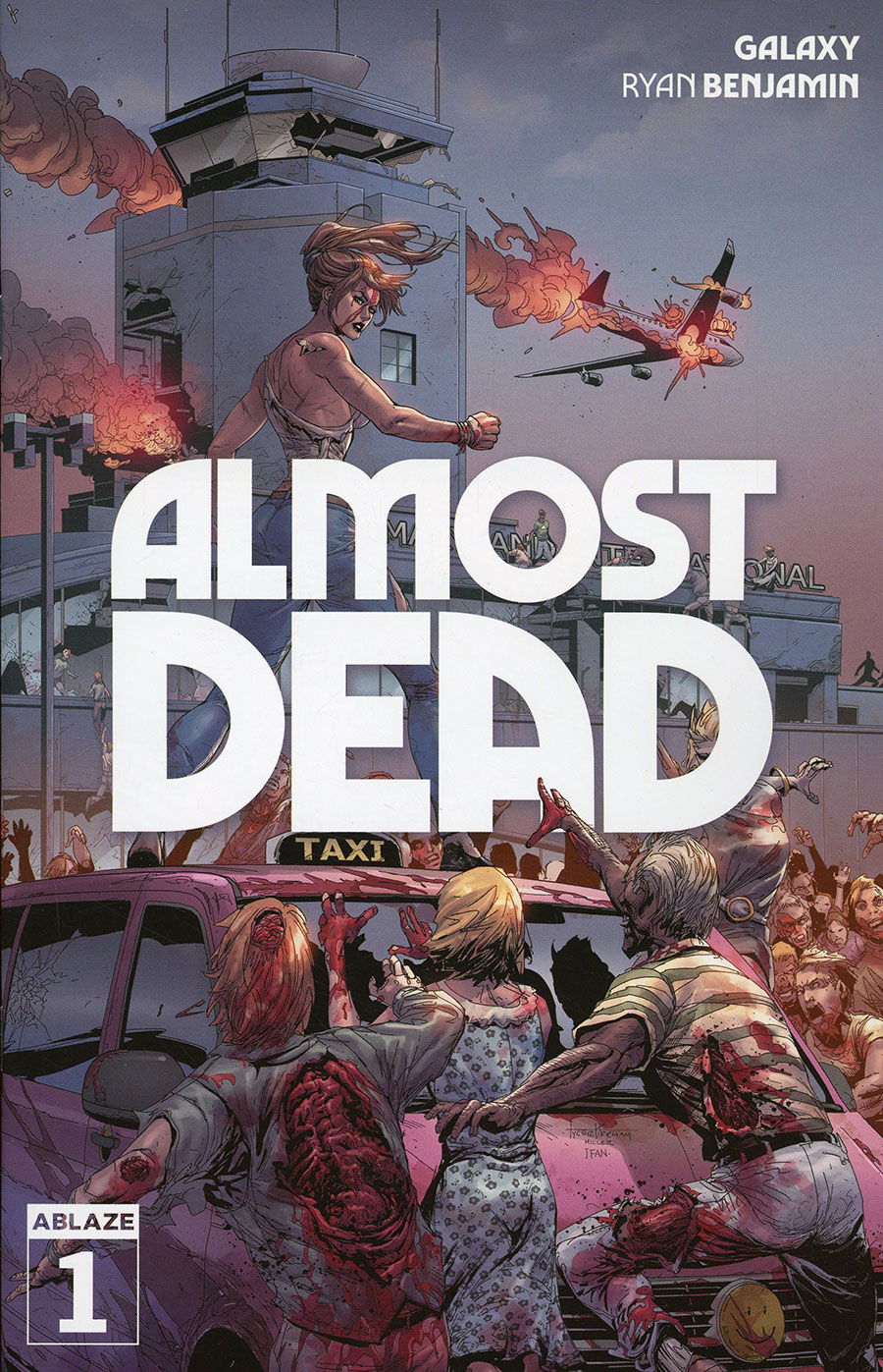 Almost Dead #1 Cover A Regular Tyler Kirkham Cover