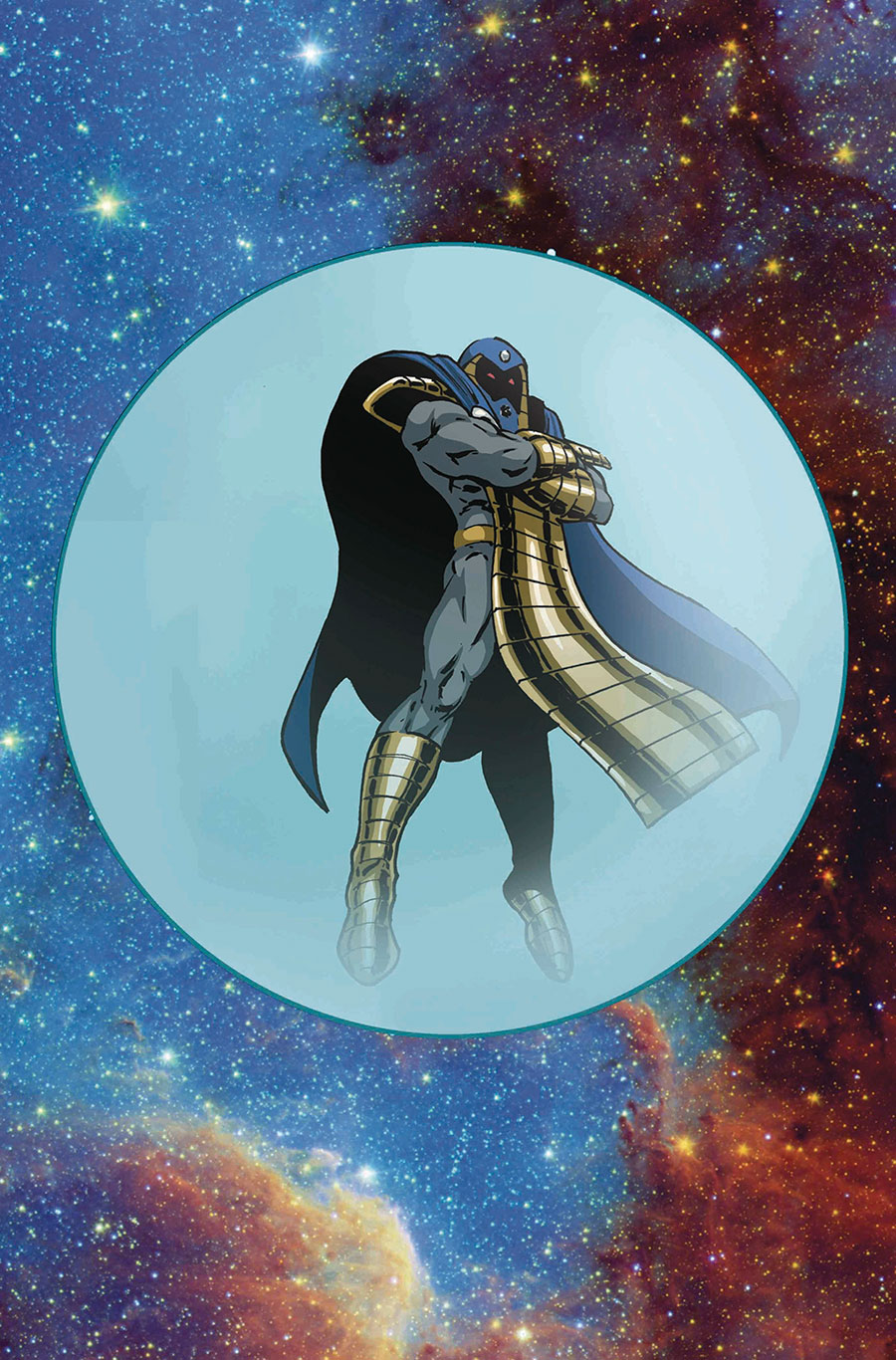 Phazer Universe Super Liquid Avatar #1 Cover I Variant Matt Gaudio & Anwar Hanano Blue Sultan Metal Cover