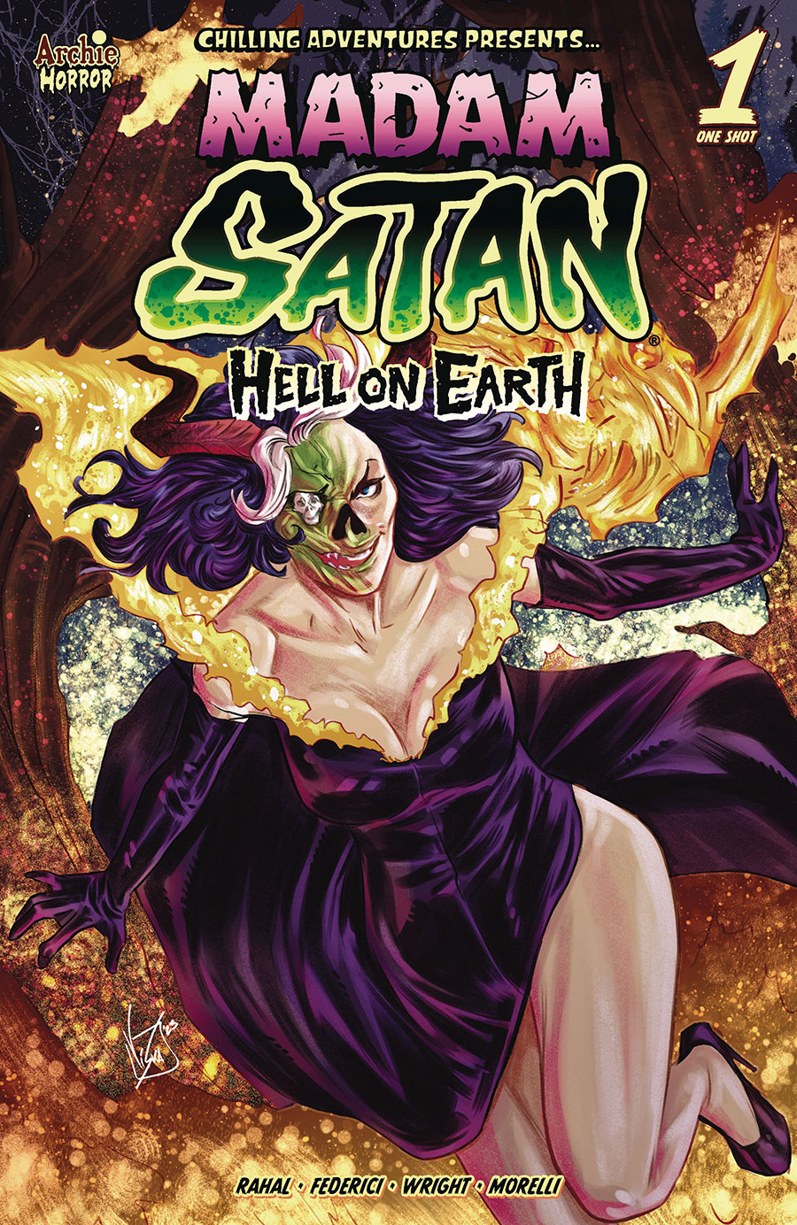 Chilling Adventures Presents Madam Satan Hell On Earth #1 (One Shot) Cover A Regular Vincenzo Federici Cover