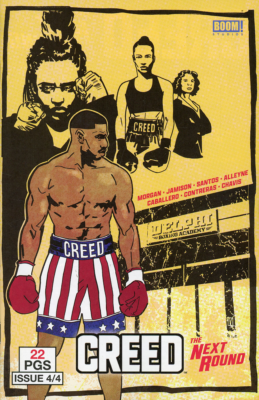 Creed The Next Round #4 Cover B Variant Valentine De Landro Homage Cover