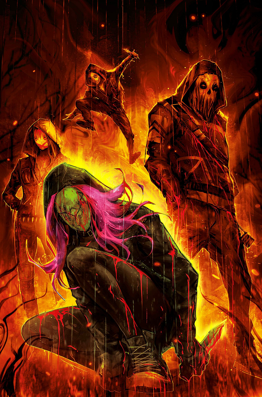 Dead By Daylight #1-4 Virgin Copic Covers Pack