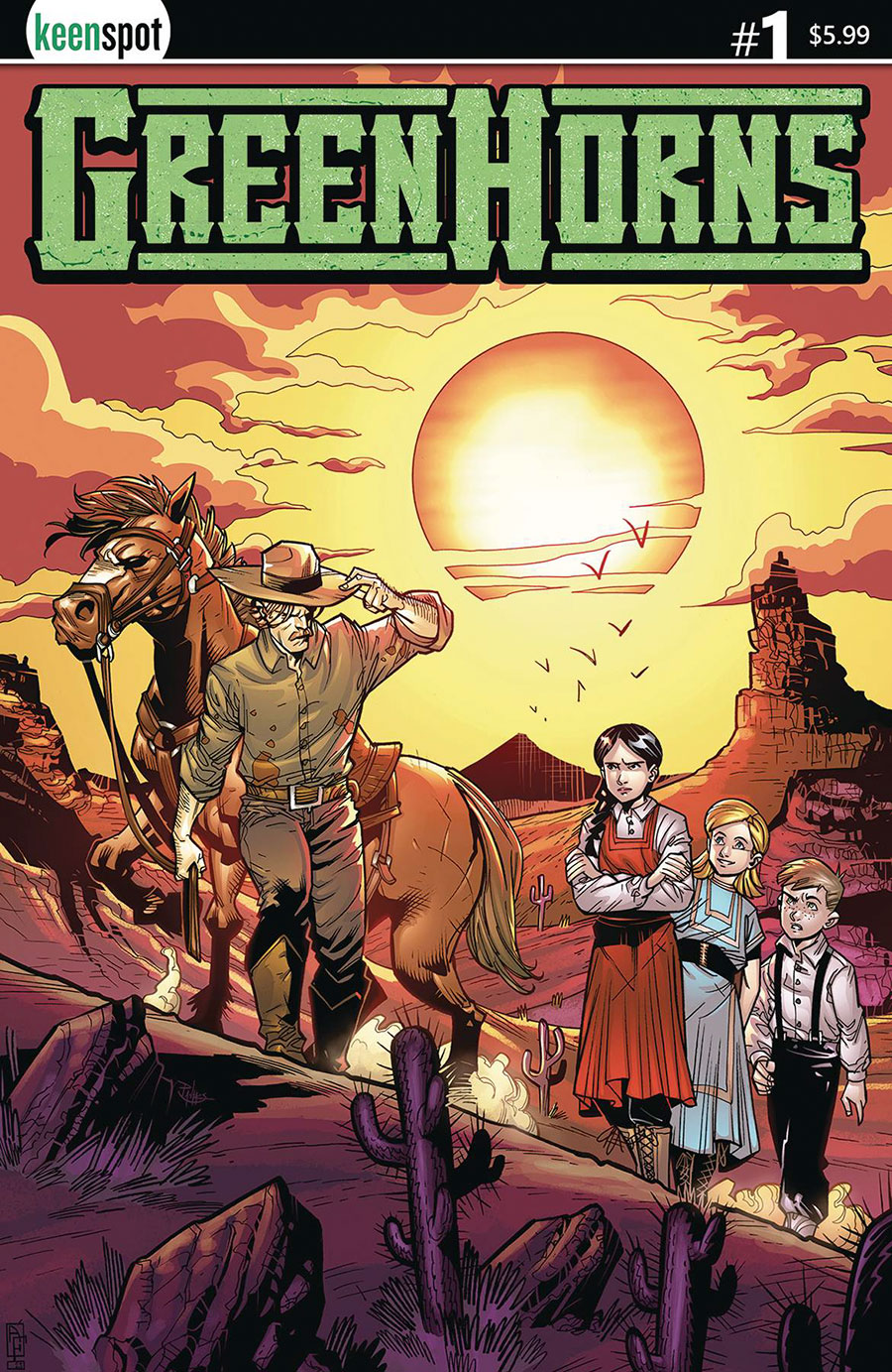 Greenhorns #1 Cover A Regular Athila Fabbio & Pete Pantazis Cover
