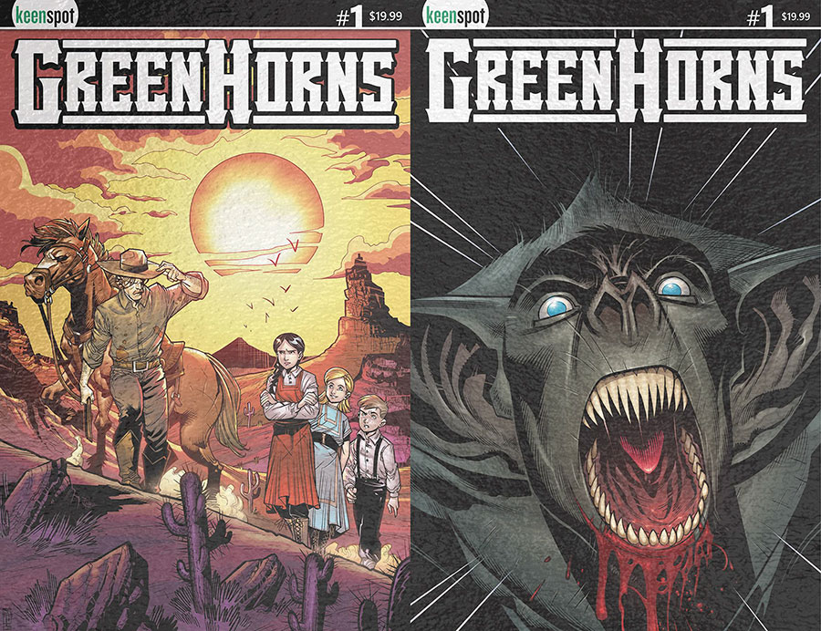 Greenhorns #1 Cover H Variant Athila Fabbio & Pete Pantazis Holofoil Flip Cover