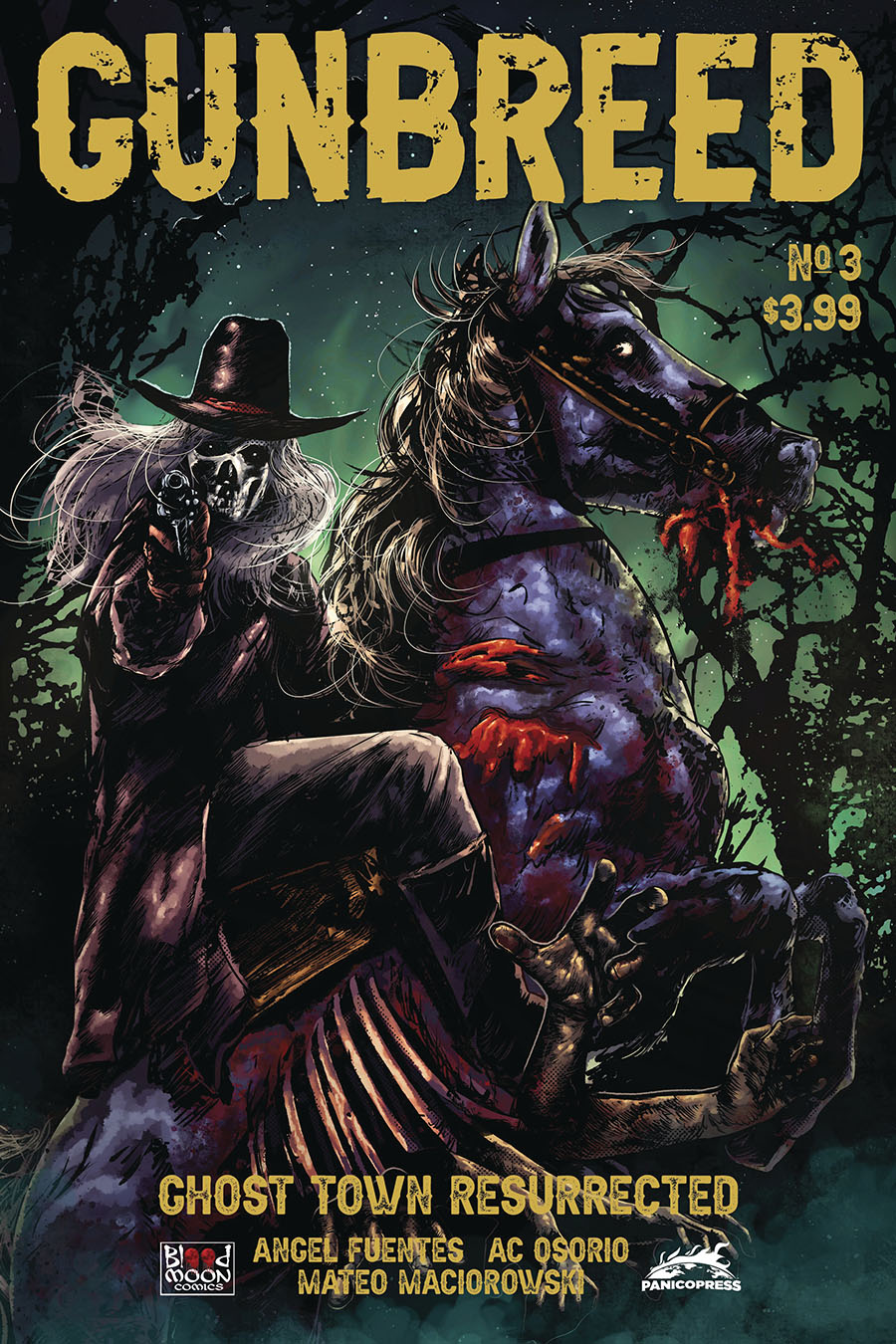 Gunbreed #3 Cover A Regular Hernan Gonzalez & Juan Gutierrez Cover