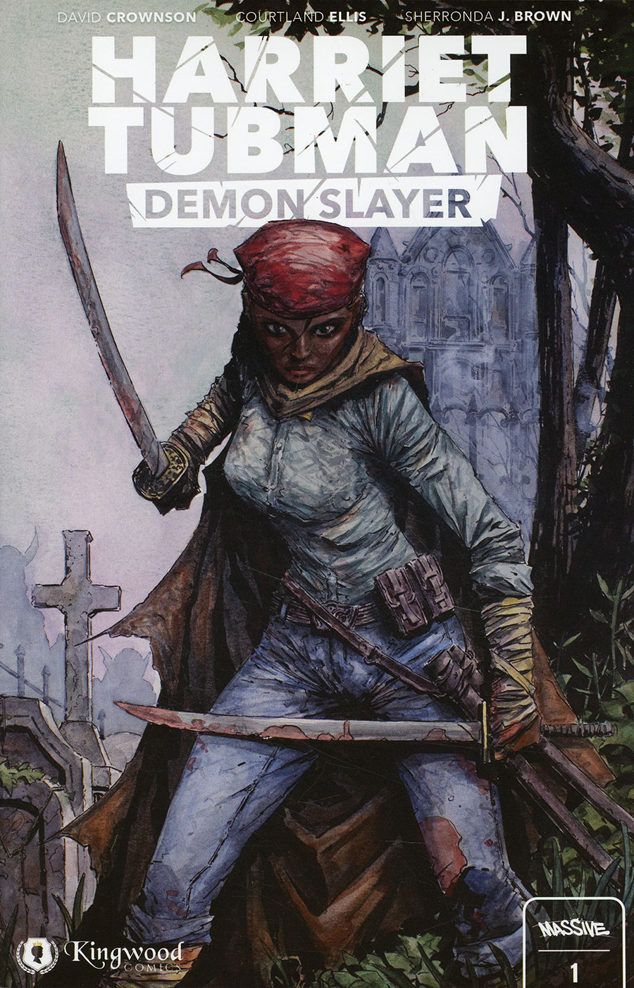 Harriet Tubman Demon Slayer #1 Cover B Variant Johnny Desjardins Cover