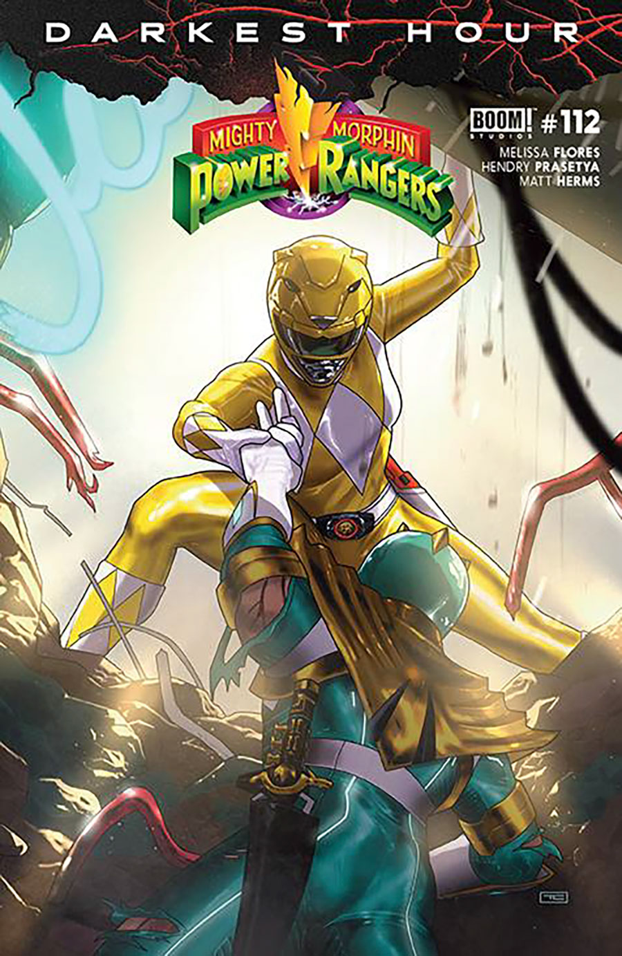 Mighty Morphin Power Rangers (BOOM Studios) #112 Cover A Regular Taurin Clarke Cover