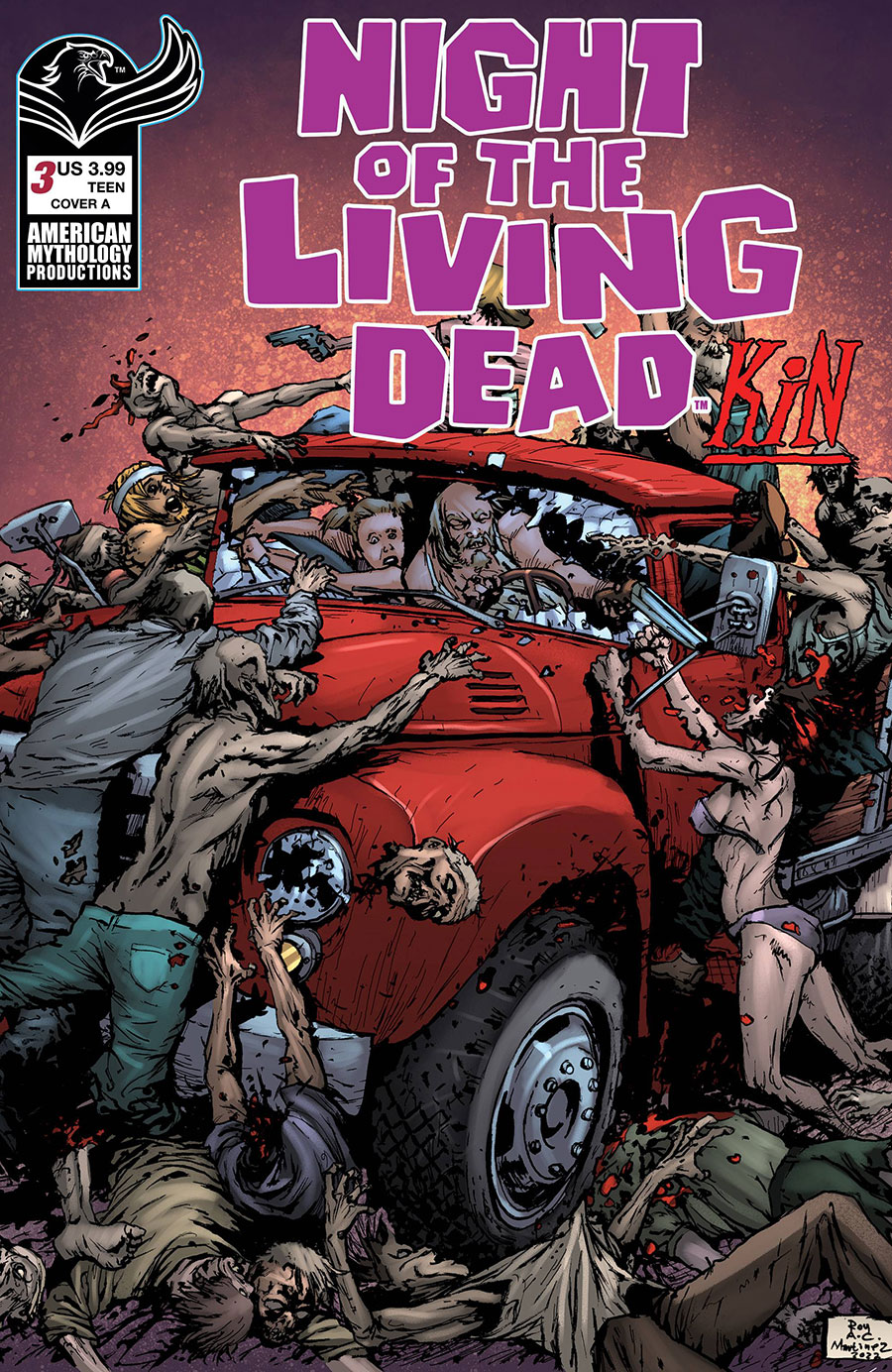 Night Of The Living Dead Kin #3 Cover A Regular Roy Alan Martinez Cover