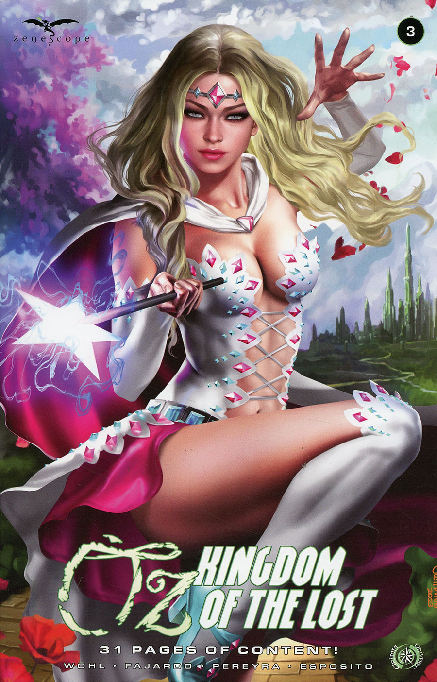 Grimm Fairy Tales Presents Oz Kingdom Of The Lost #3 Cover D Josh Burns