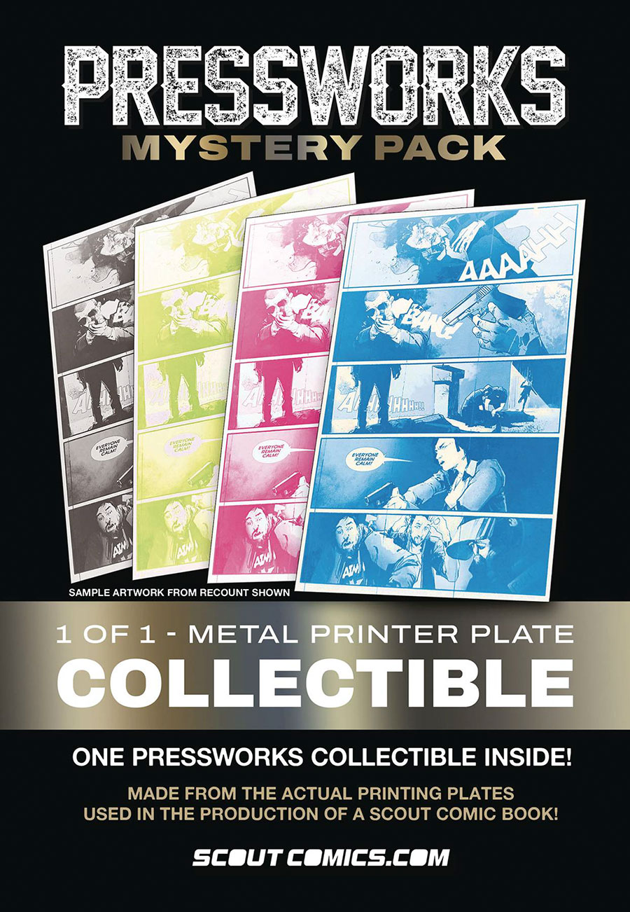 Pressworks 1 Of 1 Printer Plates Mystery Pack