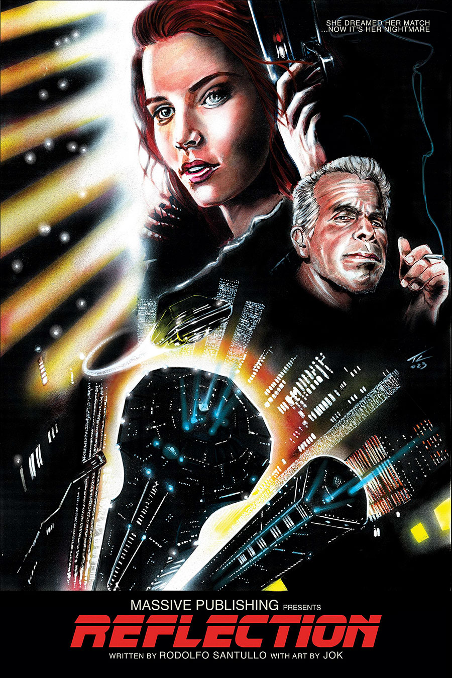 Reflection #1 (One Shot) Cover C Variant Tony Kent Blade Runner Directors Cut Homage Cover