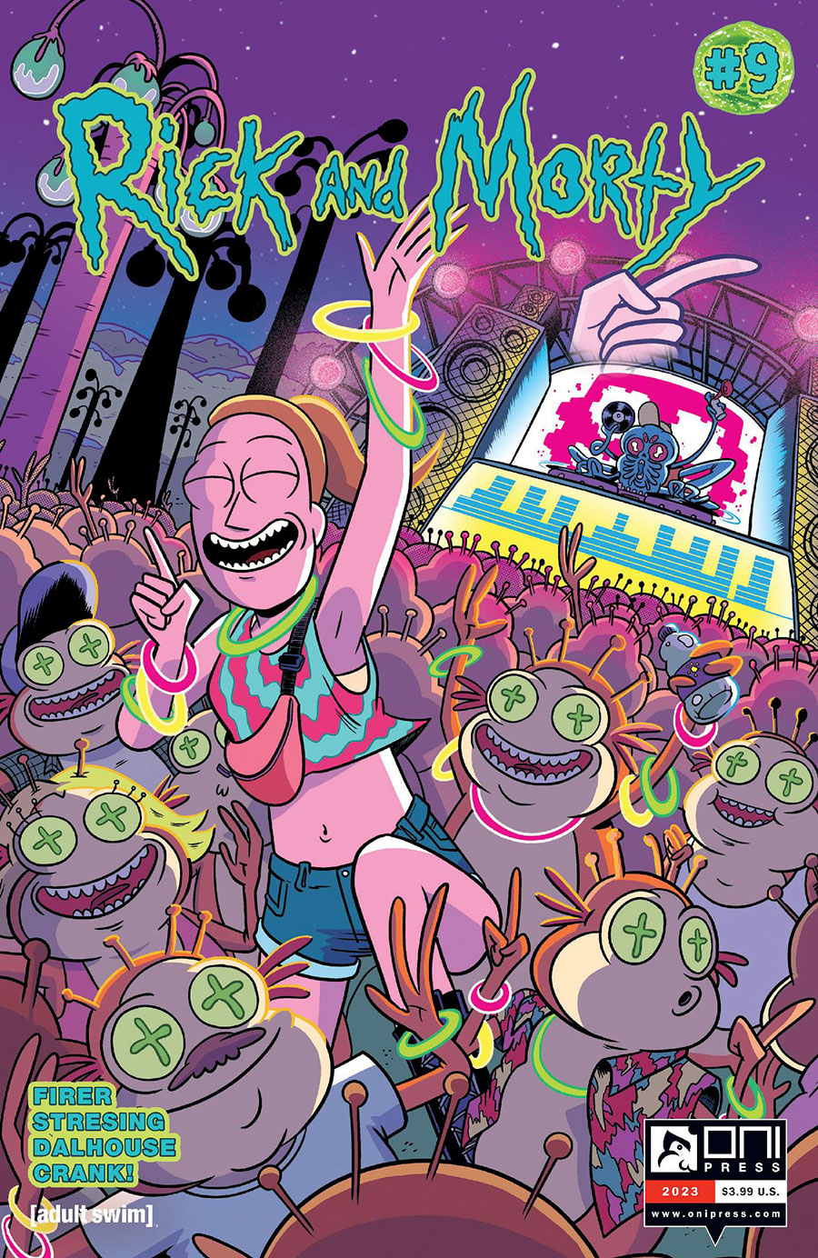 Rick And Morty Vol 2 #9 Cover B Variant Marc Ellerby Cover