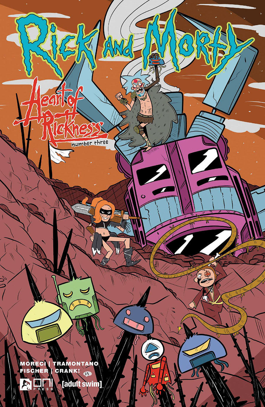 Rick And Morty Heart Of Rickness #3 Cover B Variant Lane Lloyd Cover