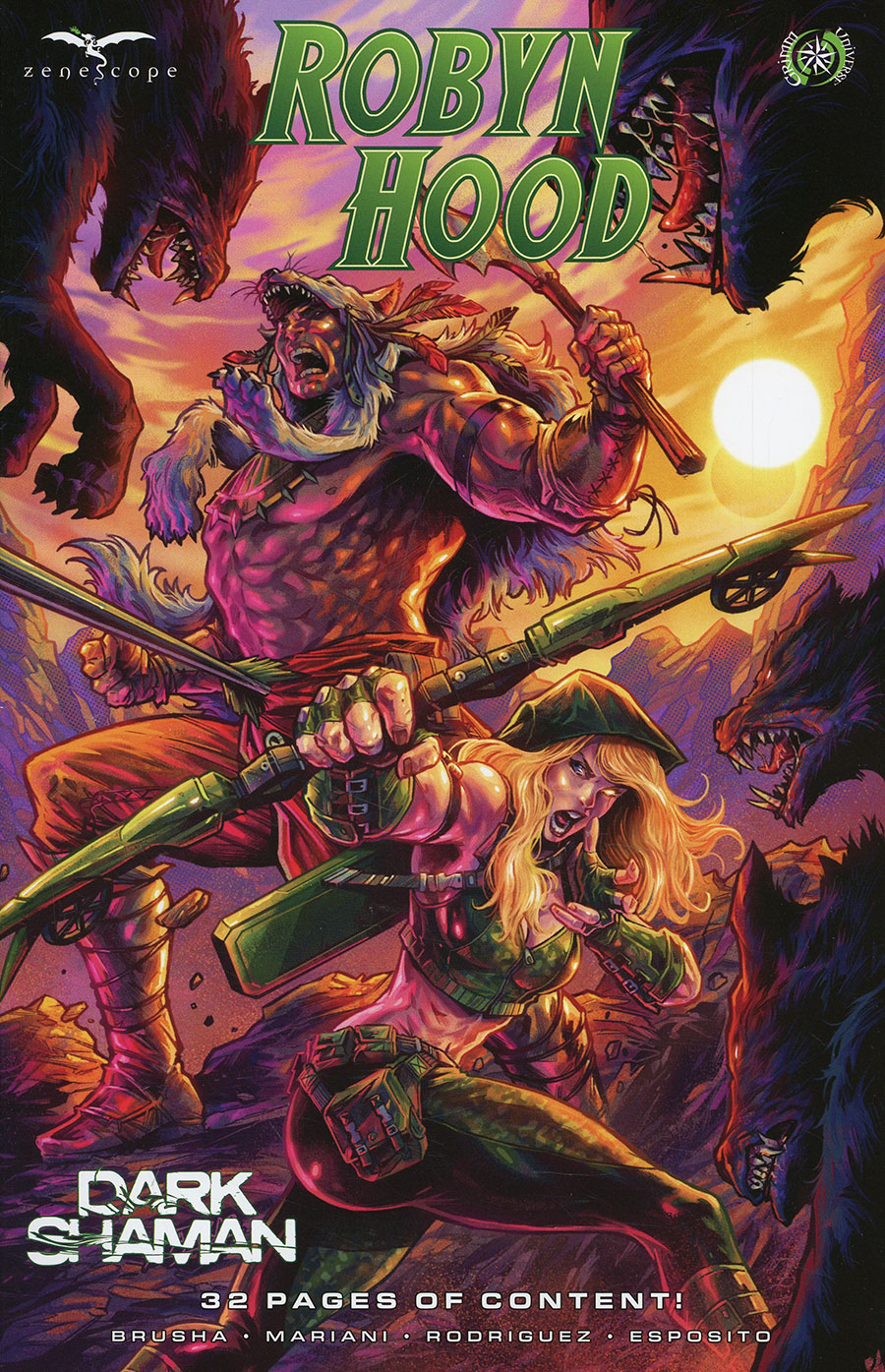 Grimm Fairy Tales Presents Robyn Hood Dark Shaman #1 (One Shot) Cover B Guillermo Fajardo