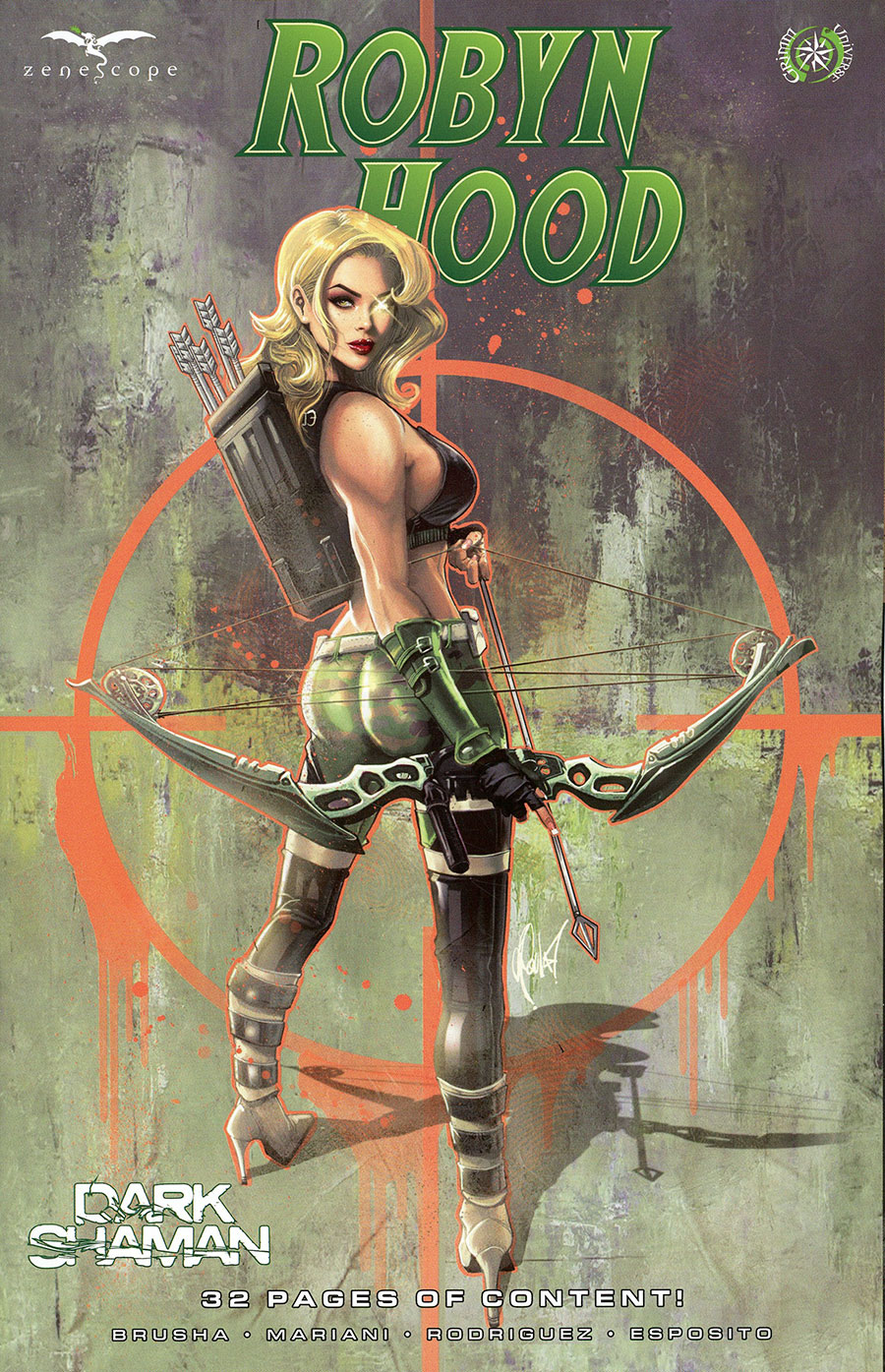 Grimm Fairy Tales Presents Robyn Hood Dark Shaman #1 (One Shot) Cover C Cedric Poulat