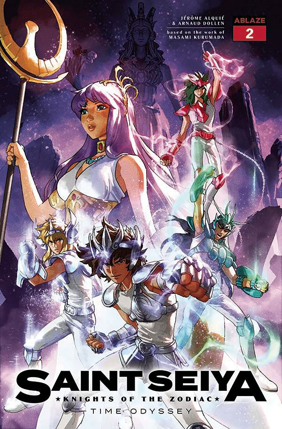Saint Seiya Knights Of The Zodiac Time Odyssey #2 Cover A Regular Gerald Parel Cover