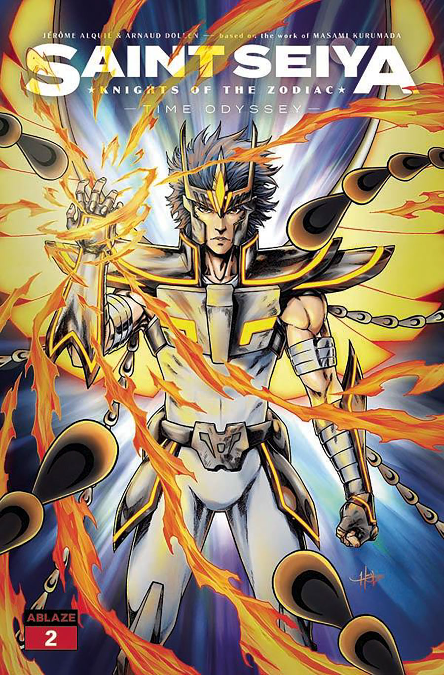 Saint Seiya Knights Of The Zodiac Time Odyssey #2 Cover B Variant Creees Lee Cover