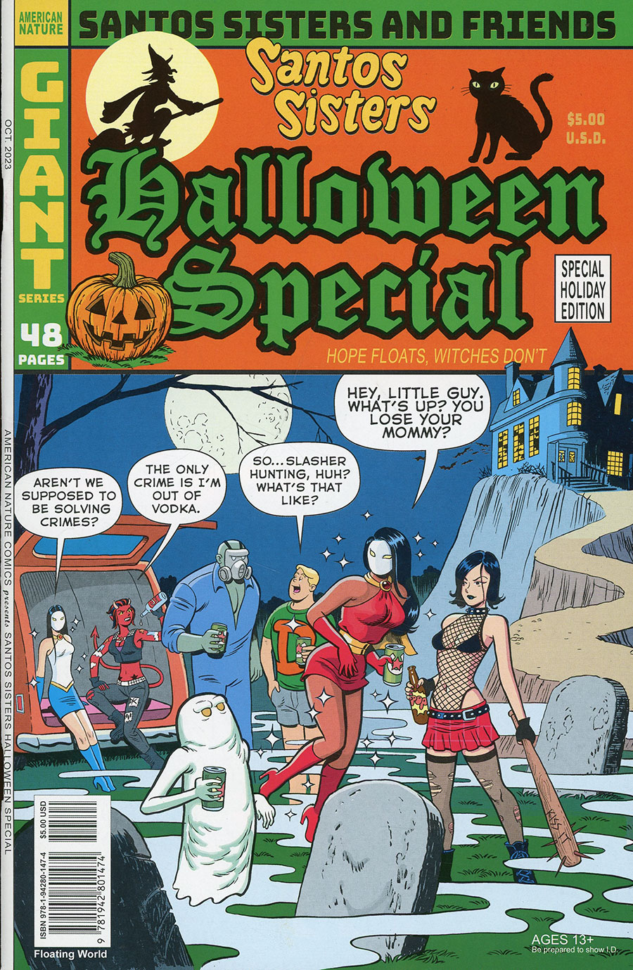 Santos Sisters Halloween Special #1 (One Shot) Cover A Regular Greg & Fake Cover