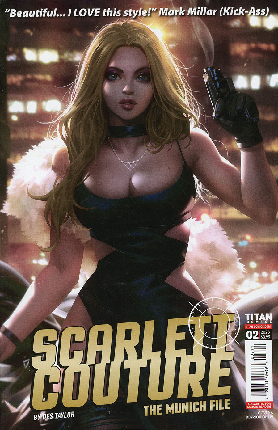 Scarlett Couture Munich File #2 Cover A Regular Derrick Chew Cover