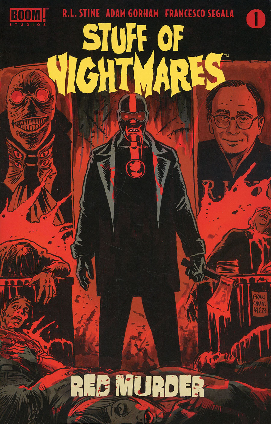 Stuff Of Nightmares Red Murder #1 (One Shot) Cover A Regular Francesco Francavilla Cover