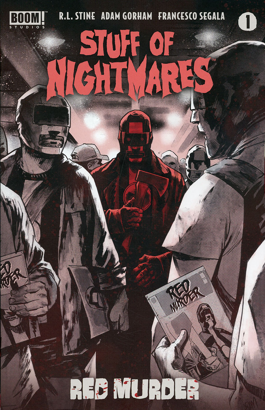 Stuff Of Nightmares Red Murder #1 (One Shot) Cover B Variant Adam Gorham Cover