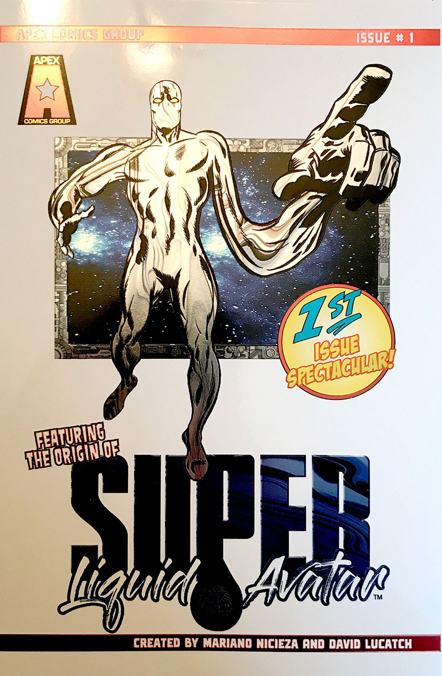 Phazer Universe Super Liquid Avatar #1 Cover D Variant Mariano Nicieza Foil Cover