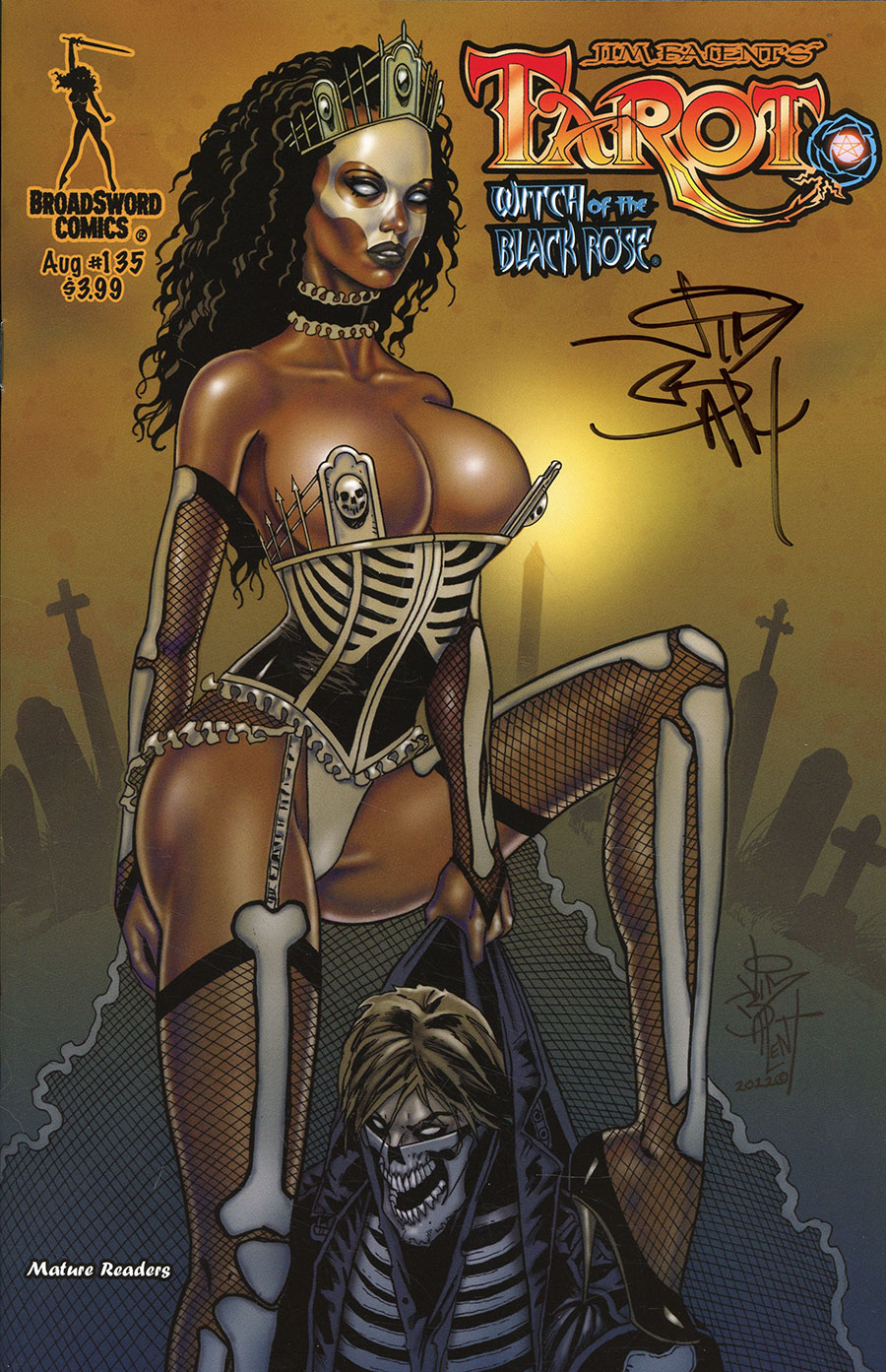Tarot Witch Of The Black Rose #135 Cover G Deluxe Studio Edition