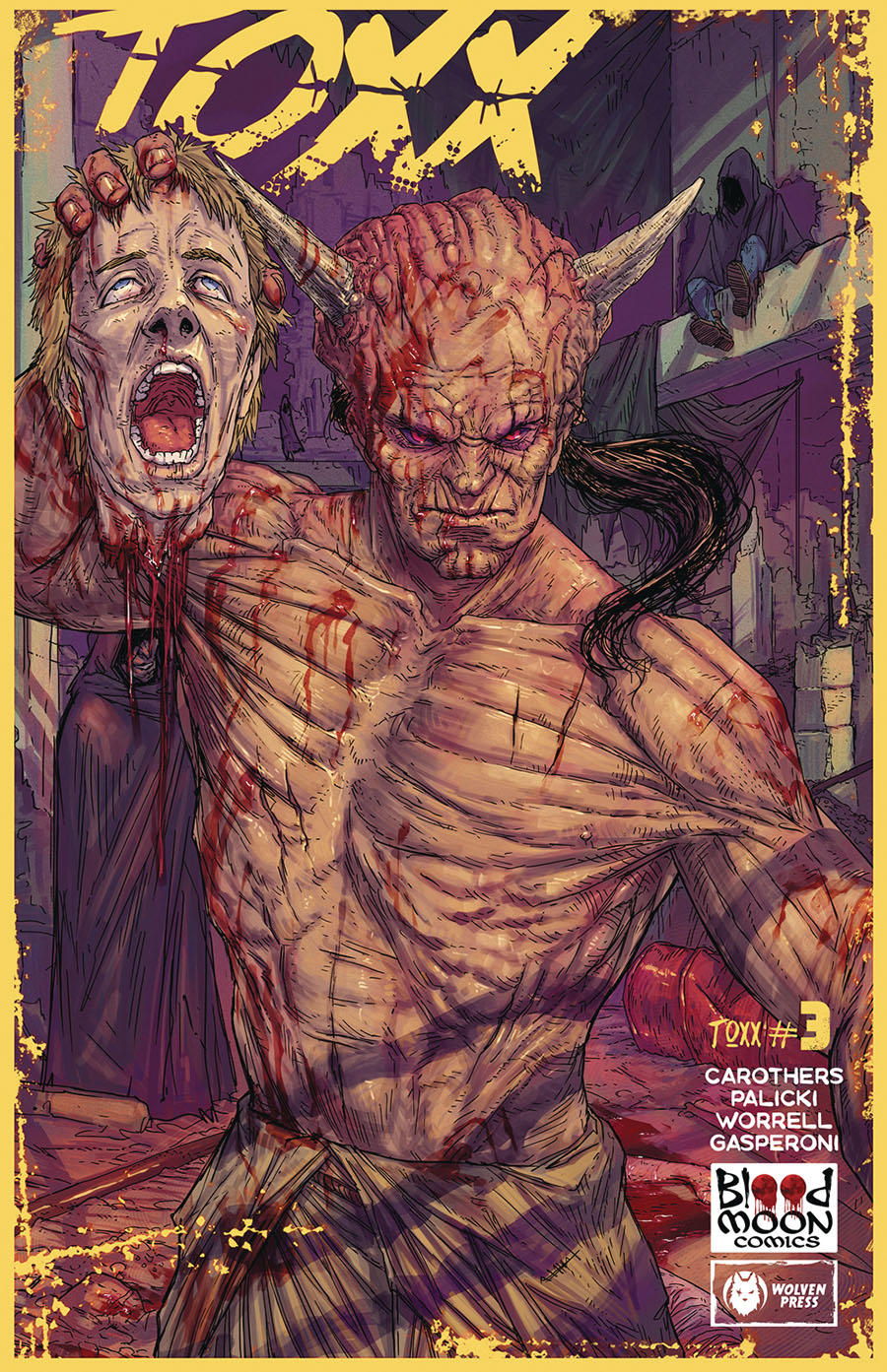 Toxx #3 Cover C Variant Alessandro Amoruso Cover