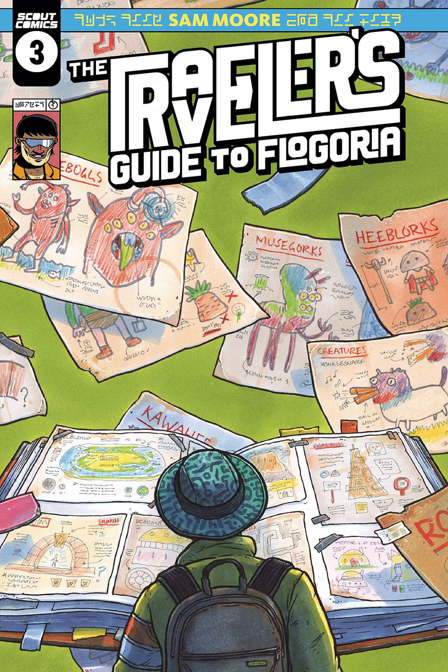 Travelers Guide To Flogoria #3 Cover A Regular Sam Moore Cover
