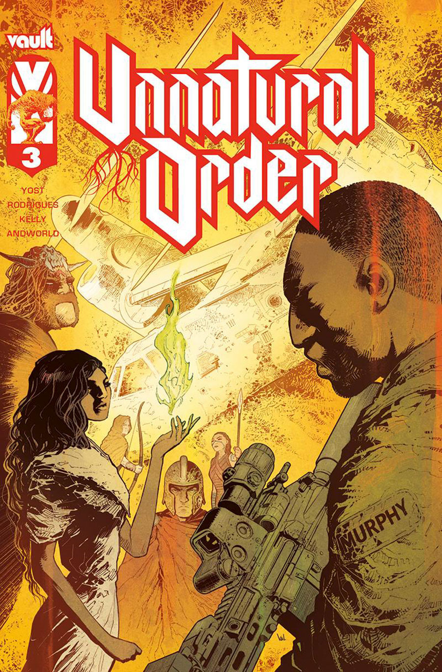 Unnatural Order #3 Cover A Regular Val Rodrigues Cover