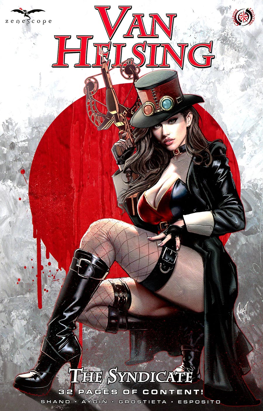 Grimm Fairy Tales Presents Van Helsing The Syndicate #1 (One Shot) Cover C Cedric Poulat