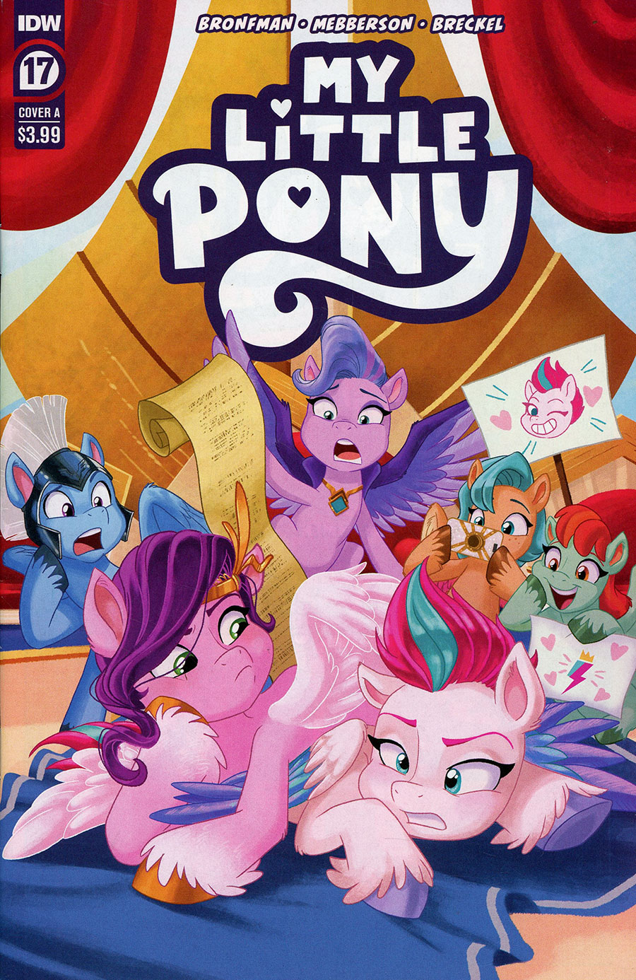 My Little Pony #17 Cover A Regular Brianna Garcia Cover