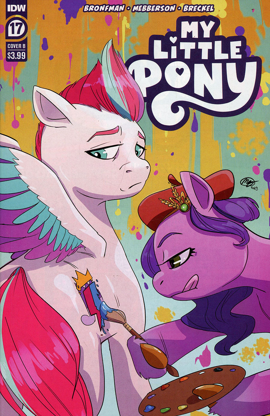 My Little Pony #17 Cover B Variant Megan Huang Cover