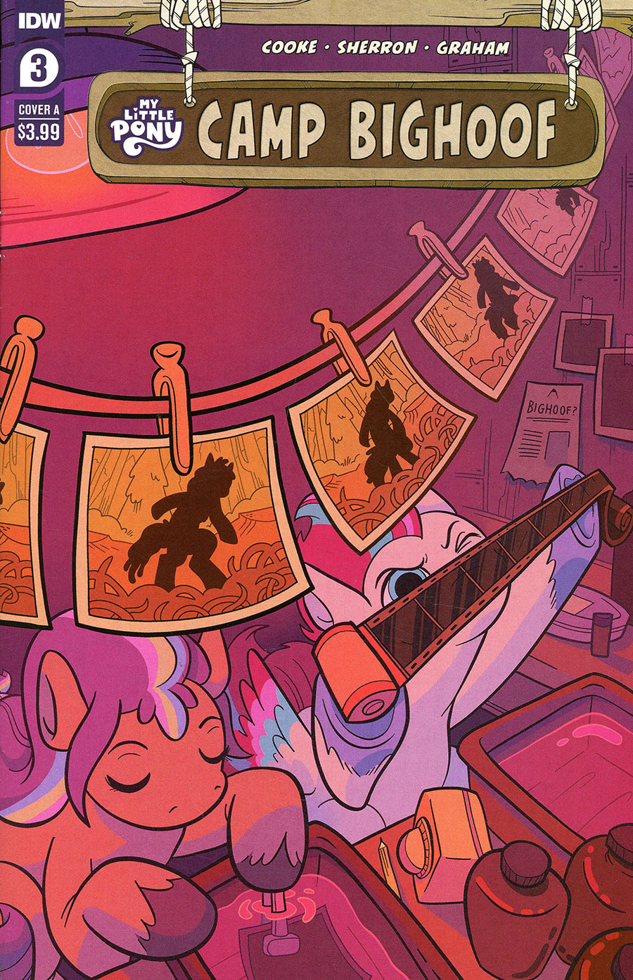 My Little Pony Camp Bighoof #3 Cover A Regular Kate Sherron Cover