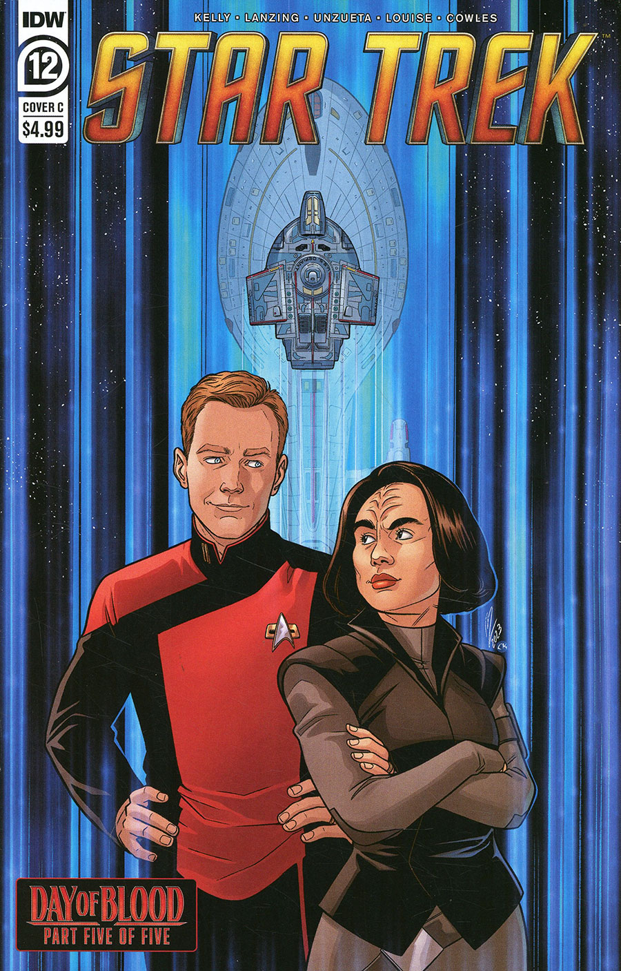 Star Trek (IDW) Vol 2 #12 Cover C Variant Megan Levens Cover (Day Of Blood Part 5)