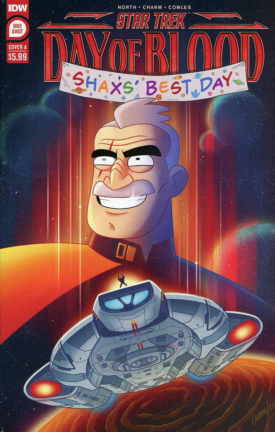 Star Trek Day Of Blood Shaxs Best Day #1 (One Shot) Cover A Regular Derek Charm Cover