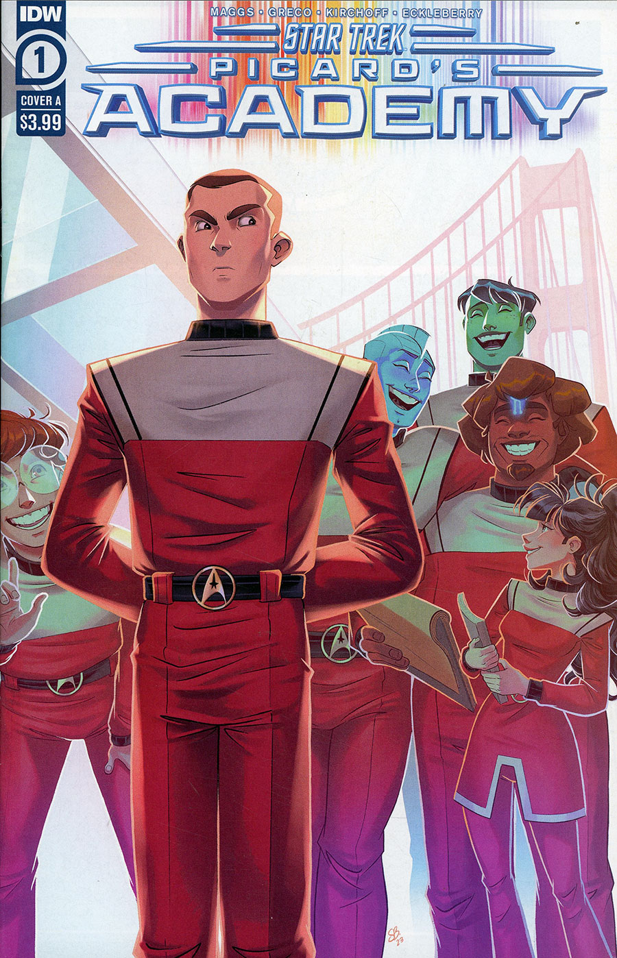 Star Trek Picards Academy #1 Cover A Regular Sweeney Boo Cover