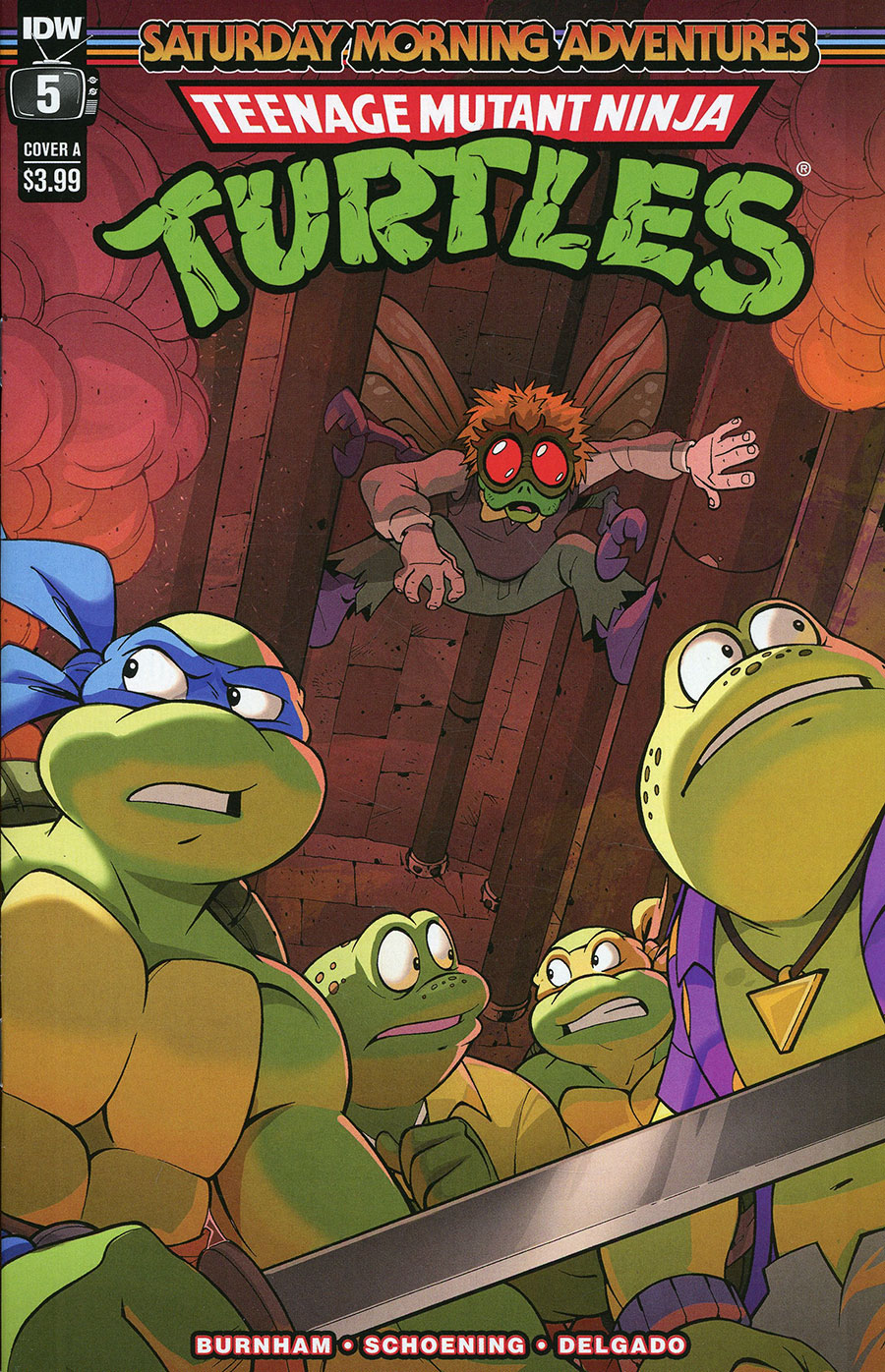 Teenage Mutant Ninja Turtles Saturday Morning Adventures Continued #5 Cover A Regular Jack Lawrence Cover