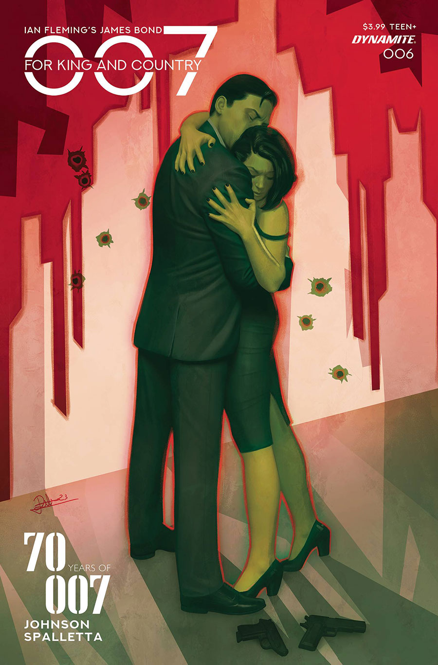 007 For King And Country #6 Cover B Variant Rebeca Puebla Cover