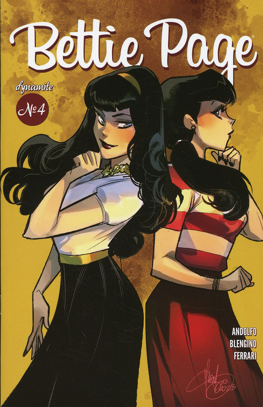 Bettie Page Vol 4 #4 Cover D Variant Mirka Andolfo Cover