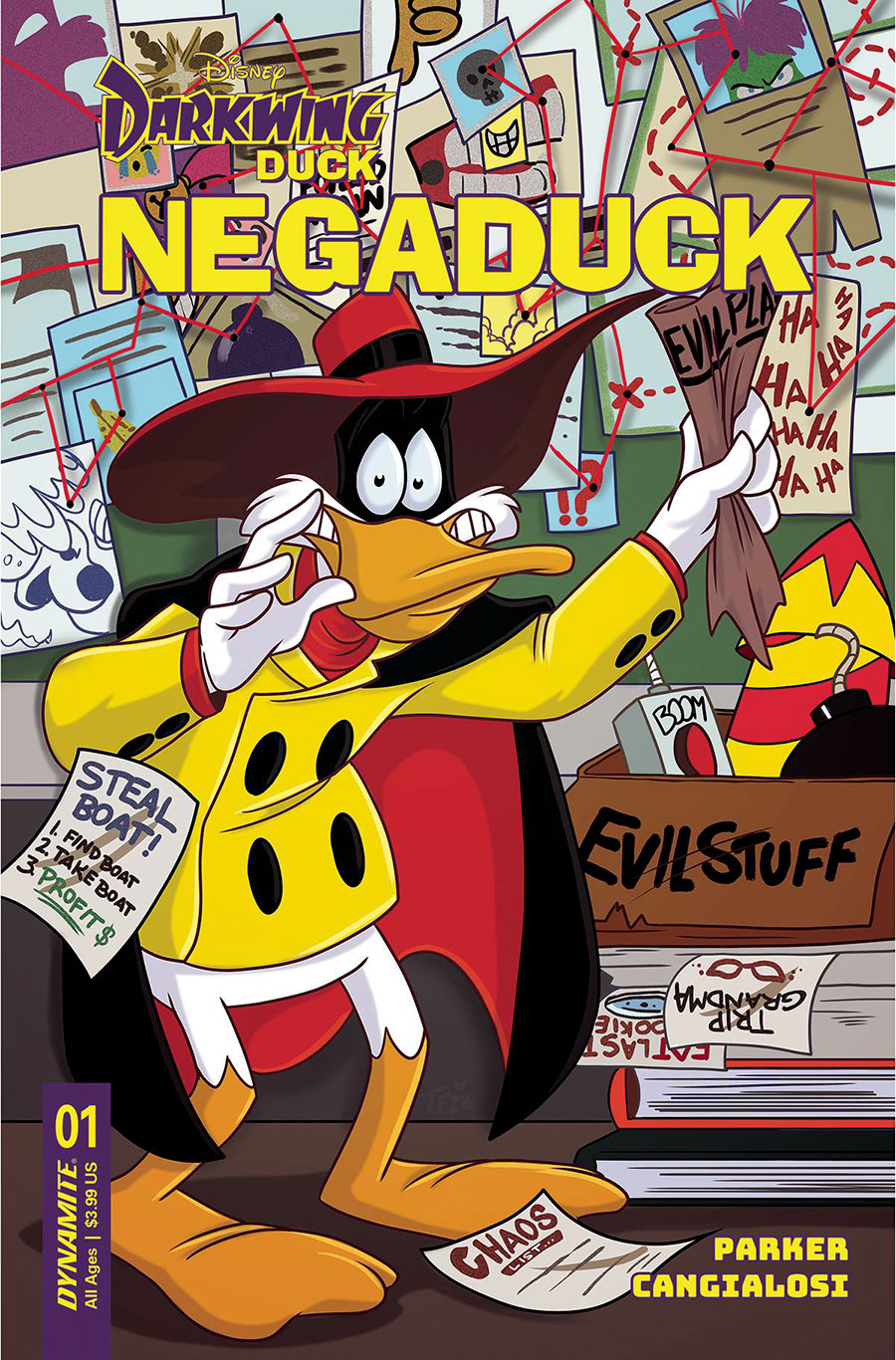 Darkwing Duck Negaduck #1 Cover C Variant Trish Forstner Cover