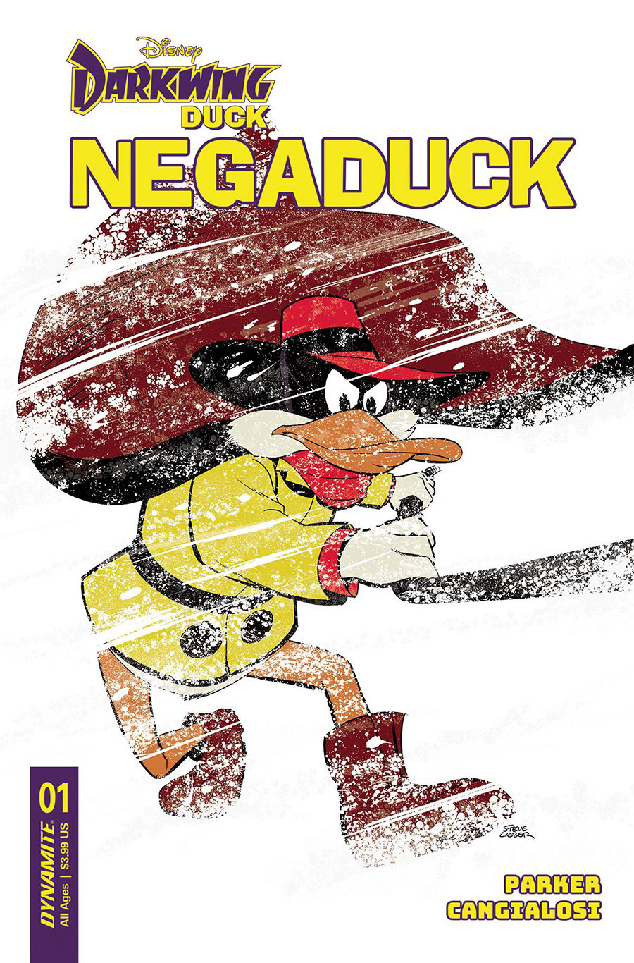 Darkwing Duck Negaduck #1 Cover D Variant Steve Lieber Cover